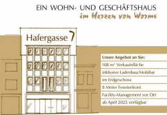 Worms Hafergasse, Ladenlokal, Gastronomie mieten oder kaufen