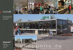 Verkaufspavillon Verkaufscontainer Bäckerei ShopCUBE