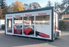 Tankstellen Verkaufscontainer für Umbauten