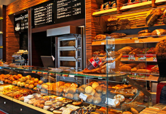 Backshop in modularer Holzbauweise