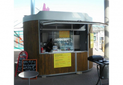 Mobiler Kiosk Oval Junior