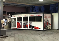 Tankstellen Verkaufscontainer für Umbauten