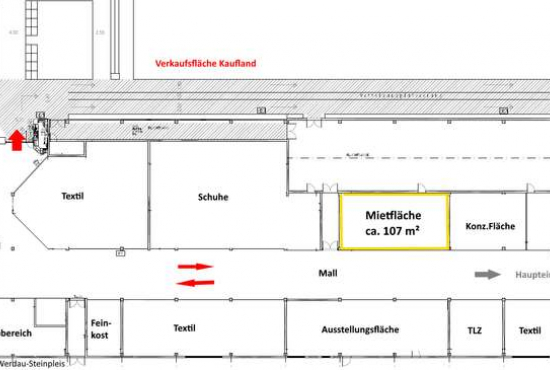 Werdau-Steinpleis Stiftstraße, Ladenlokal, Gastronomie mieten oder kaufen