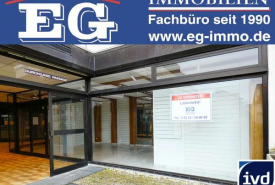 Bad Salzuflen-Innenstadt , Ladenlokal, Gastronomie mieten oder kaufen