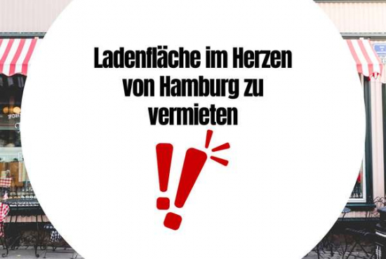 Hamburg , Ladenlokal, Gastronomie mieten oder kaufen