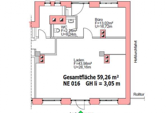 Erfurt , Ladenlokal, Gastronomie mieten oder kaufen