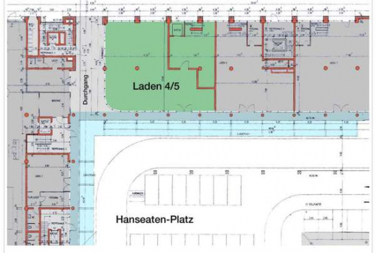 Itzehoe Hanseaten-Platz, Ladenlokal, Gastronomie mieten oder kaufen