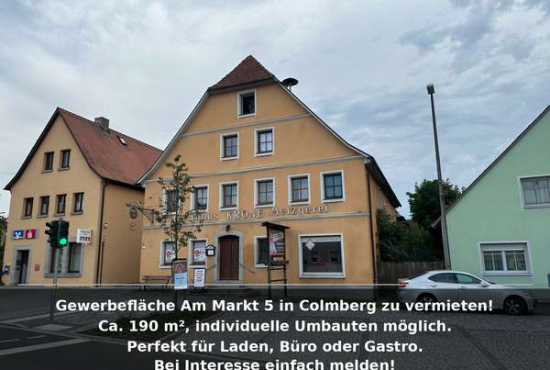 Colmberg Am Markt, Ladenlokal, Gastronomie mieten oder kaufen
