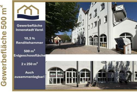 Varel Schlossstraße, Ladenlokal, Gastronomie mieten oder kaufen