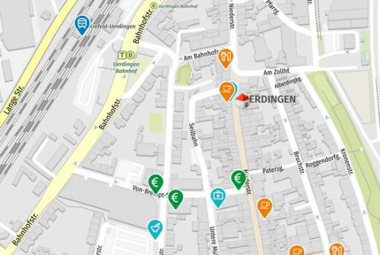 Krefeld / Uerdingen , Ladenlokal, Gastronomie mieten oder kaufen