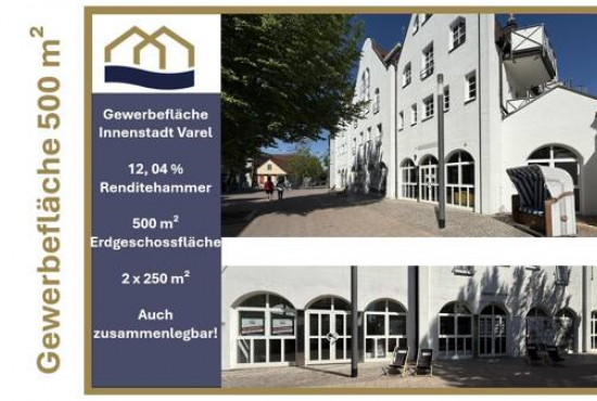 Varel Schlossstraße, Ladenlokal, Gastronomie mieten oder kaufen