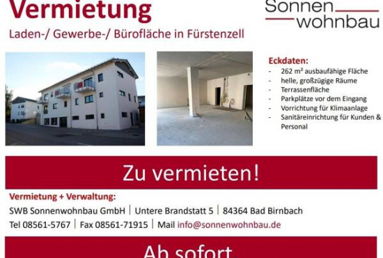 Fürstenzell Griesbacher Straße, Ladenlokal, Gastronomie mieten oder kaufen Fürstenzell Griesbacher Straße, Ladenlokal, Gastronomie mieten oder kaufen