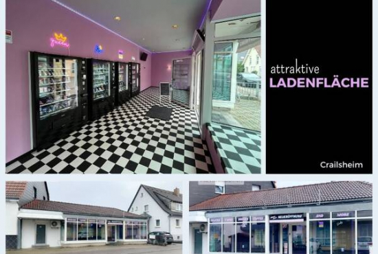 Crailsheim , Ladenlokal, Gastronomie mieten oder kaufen