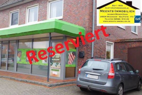 Wiesmoor , Ladenlokal, Gastronomie mieten oder kaufen