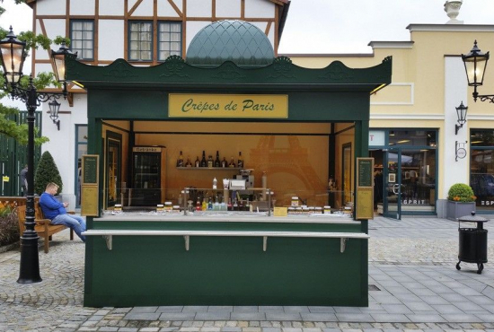 Verkaufsstand, Verkaufskiosk: Kiosk Creperie - shopunits.de