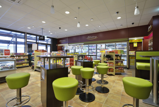 SÄBU Shopgebäude in Modulbauweise