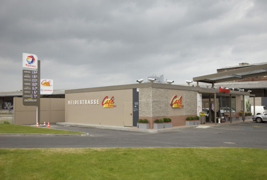 SÄBU Shopgebäude in Modulbauweise