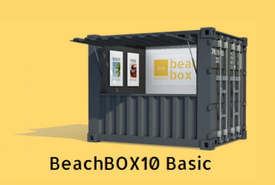 Verkaufscontainer, Boxmeister-s, BeachBox10 Basic