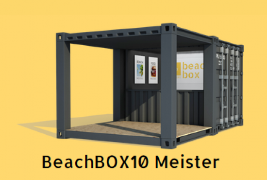Verkaufscontainer, Boxmeister-s, BeachBox10 Meister