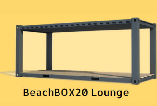 Verkaufscontainer, BeachBox20