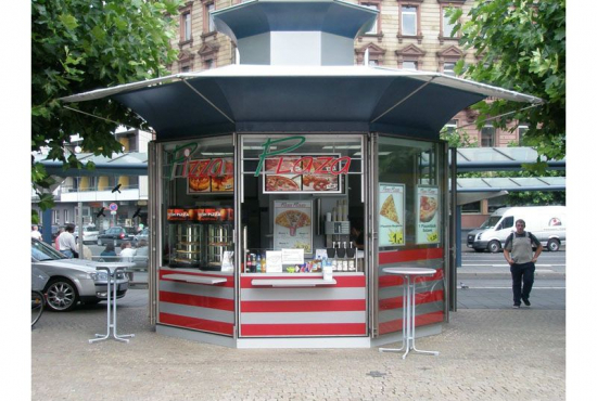 Verkaufsstand, Verkaufskiosk: Verkaufskiosk Glas Tower - shopunits.de