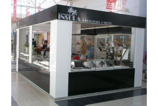 Pop-up Store, Mall-Kiosk, Indoor-Stand: Verkaufsstand Indoor Shop - shopunits.de