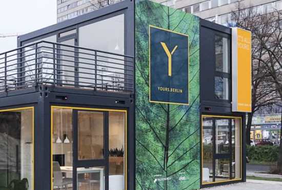 Verkaufscontainer, Pop-up Store, Showroom