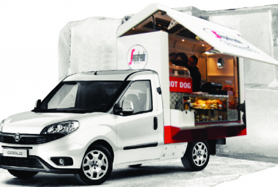 Verkaufwagen, Foodtruck: Doblo Verkaufsmobil - shopunits.de