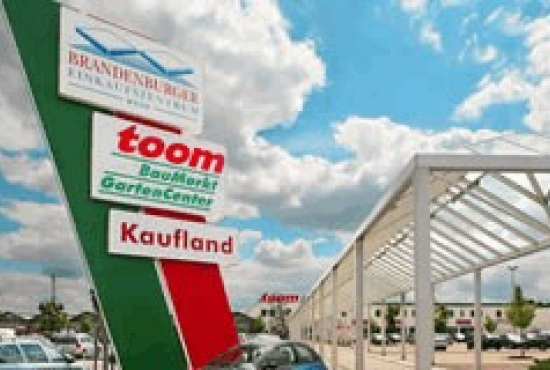 Einkaufszentrum, Typ Shopping-Center ✩ Brandenburger Einkaufszentrum Wust in Brandenburg an der Havel OT Wust