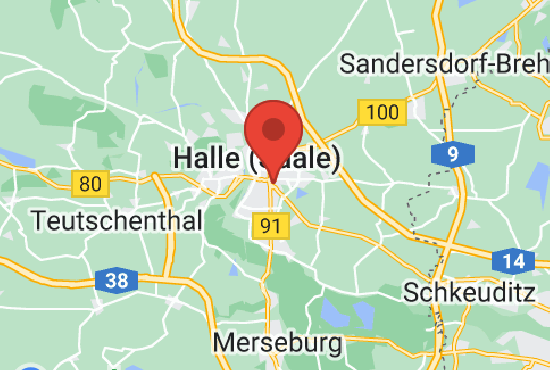 Einkaufszentrum, Typ Bahnhofscenter ✩ Halle/Saale Hauptbahnhof in Halle/Saale