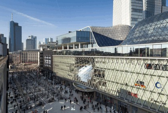 Einkaufszentrum, Typ Shopping-Center ✩ MyZeil in Frankfurt