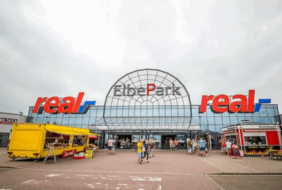 Einkaufszentrum, Typ Shopping-Center ✩ Elbe Park Hermsdorf in Hermsdorf