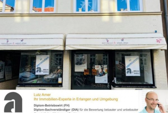 Erlangen , Ladenlokal, Gastronomie mieten oder kaufen