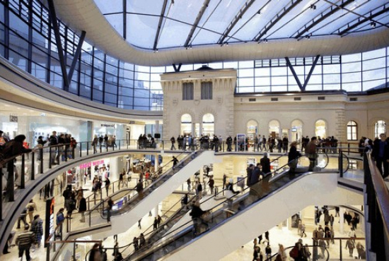 Einkaufszentrum, Typ Shopping-Center ✩ Europa-Galerie Saarbrücken in Saarbrücken