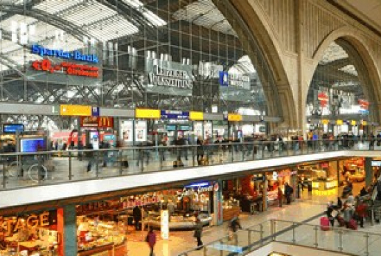 Einkaufszentrum, Typ Bahnhofscenter ✩ Promenaden Hauptbahnhof Leipzig in Leipzig