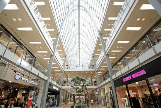 Einkaufszentrum, Typ Shopping-Center ✩ Ettlinger-Tor in Karlsruhe