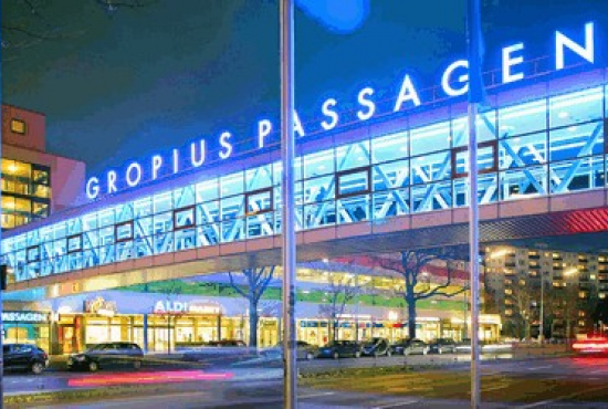 Einkaufszentrum, Typ Passage ✩ Gropius Passagen in Berlin