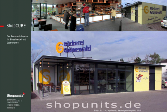 Verkaufspavillon | 55218 Ingelheim am Rhein - 78 qm, Backshop