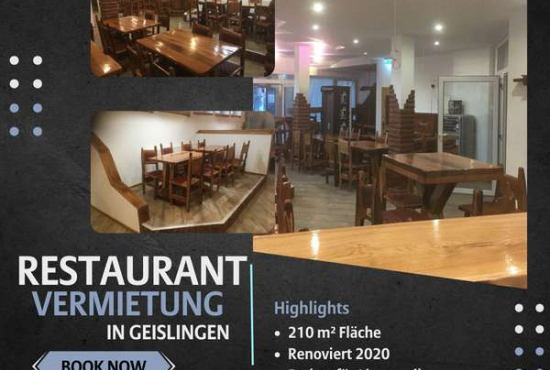 Geislingen an der Steige Stuttgarterstr., Ladenlokal, Gastronomie mieten oder kaufen