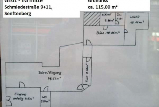 Senftenberg Schmiedestraße, Ladenlokal, Gastronomie mieten oder kaufen