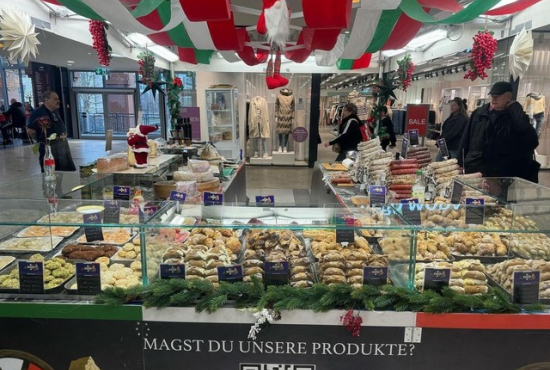 Italienische Feinkost (Filialist) sucht  Indoorfläche, ca. 12qm